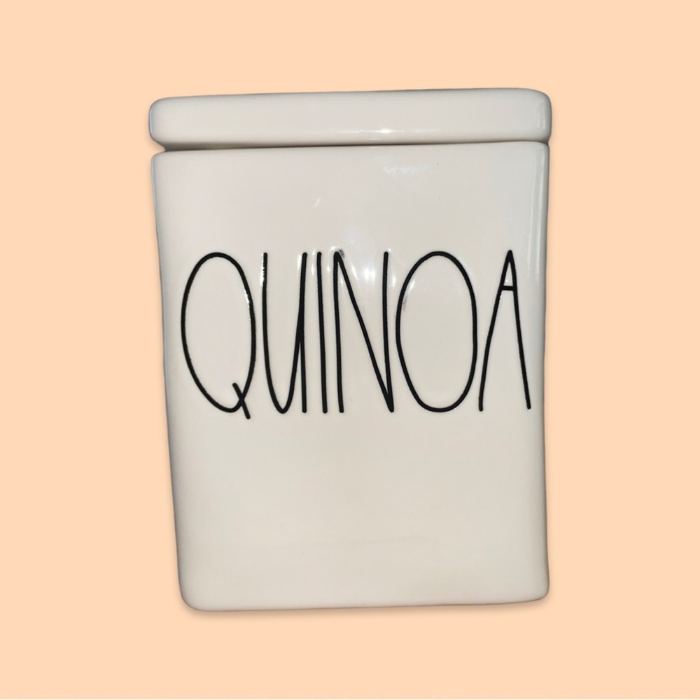 Rae Dunn Quinoa Storage Canister - Picture 2 of 4